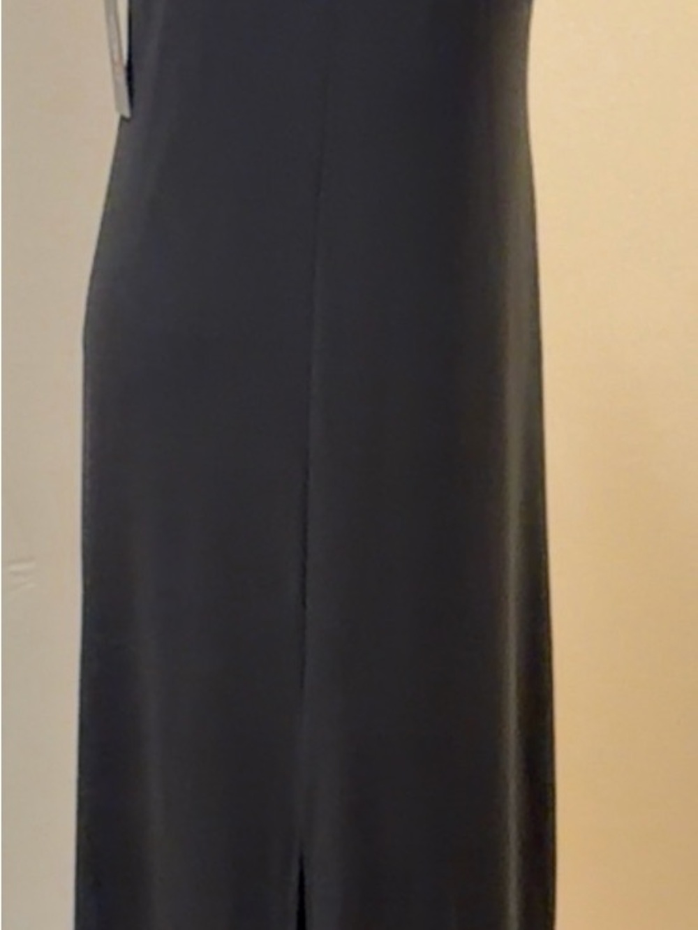 Vince Camuto Petite Black A-line silhouette Keyhole Maxi Dress Sz PM NWT - Picture 7 of 10